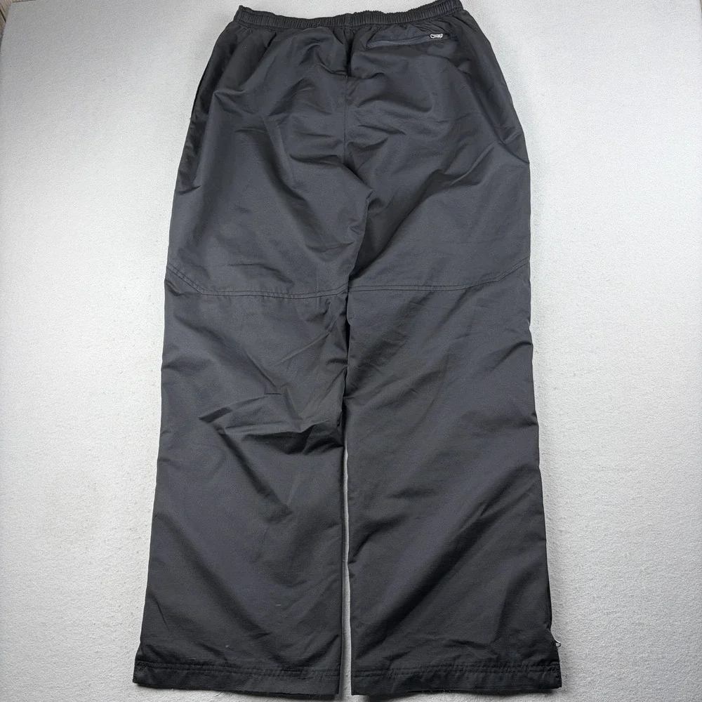 Bauer Team Hockey Warm Up Pants Black Men's Large Zip Ankles